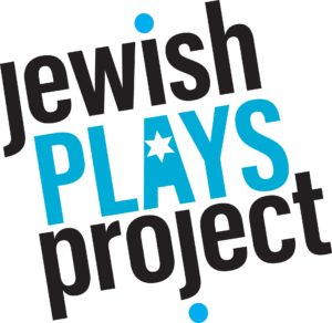 Jewish Plays Project logo with PLAYS in blue and a star inside the letter A.