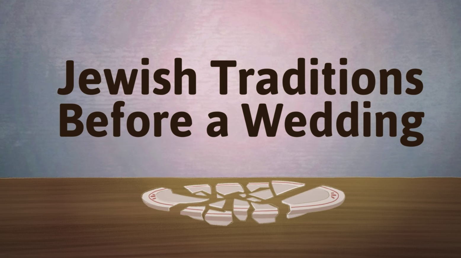 jewish traditions before a wedding video from bimbam