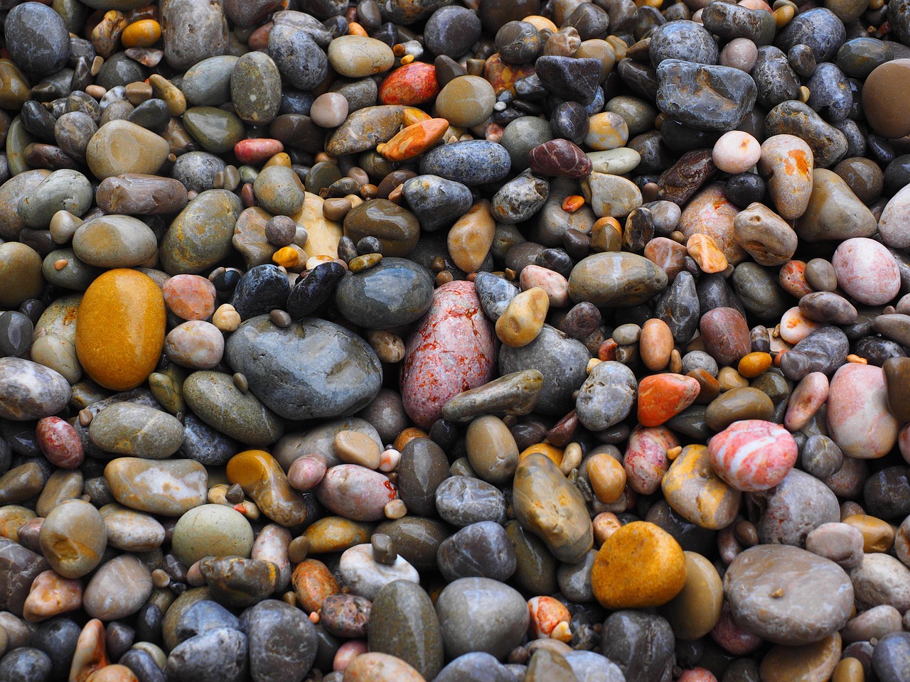 colorful stones