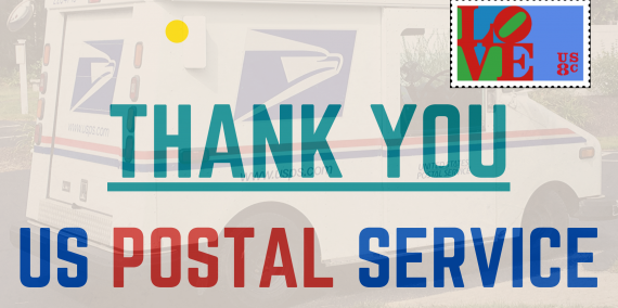 Thank You Flyer for U.S. Postal Workers