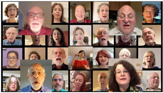 Virtual Singing by Nashirah, the Jewish Chorale of Greater Philadelphia