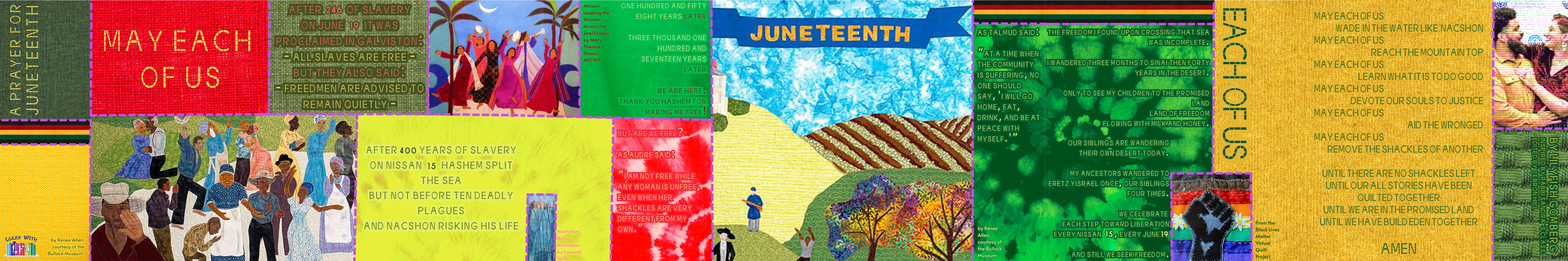May Each of Us: A Jewish Prayer for Juneteenth