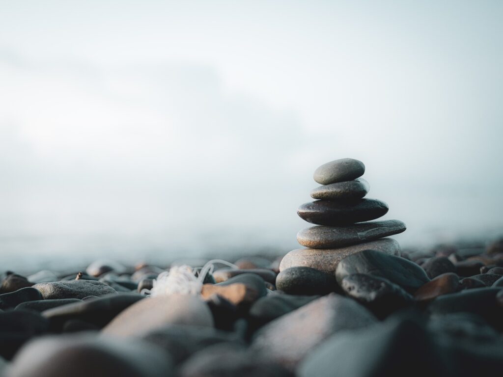 rocks on the ocean