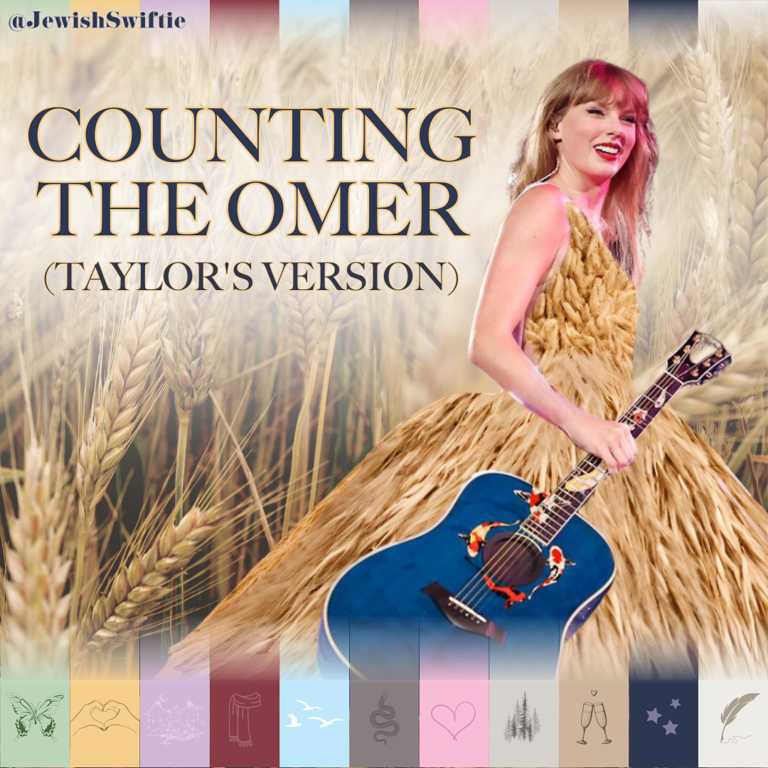 Taylor Swift stands in a wheatfield