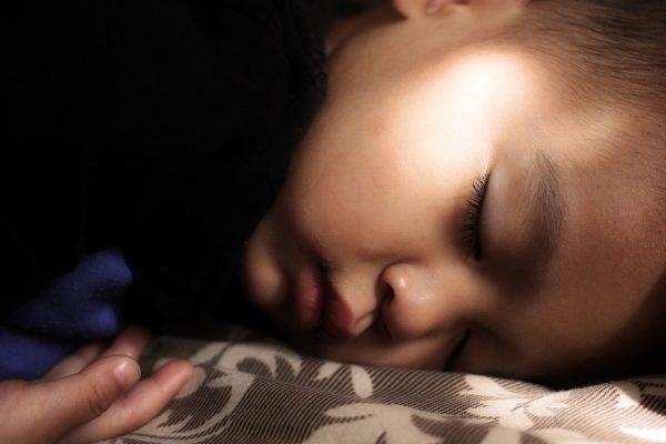 a child sleeping