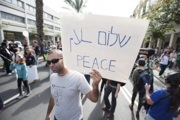 a protest for peace