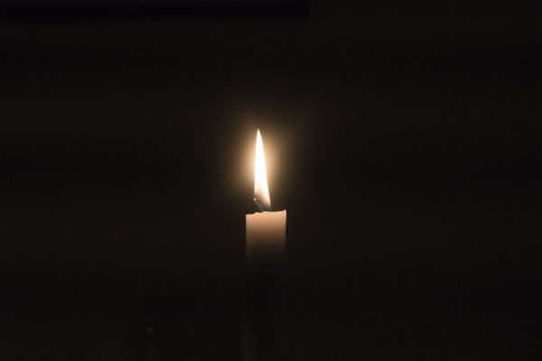 candle in the darkness