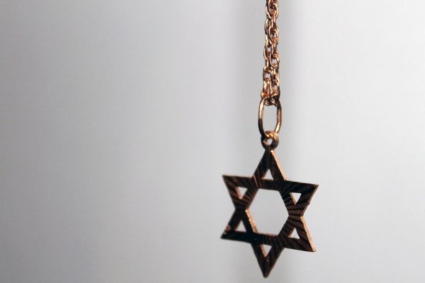 a star of David on a chain
